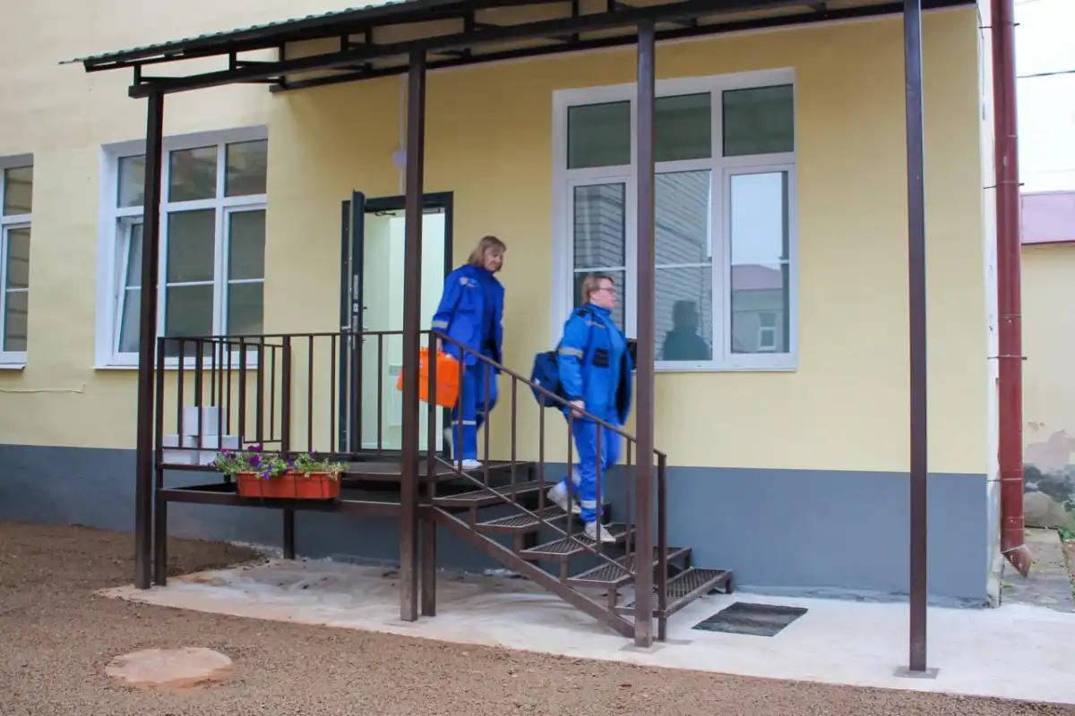 Ремонт выполнен на средства субсидии из регионального бюджета по программе «Развитие здравоохранения