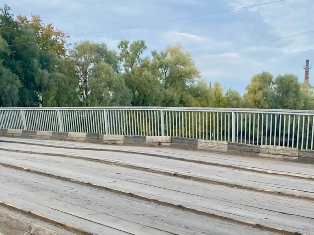 Живой мост в Старой Руссе находится на реке Полисть.