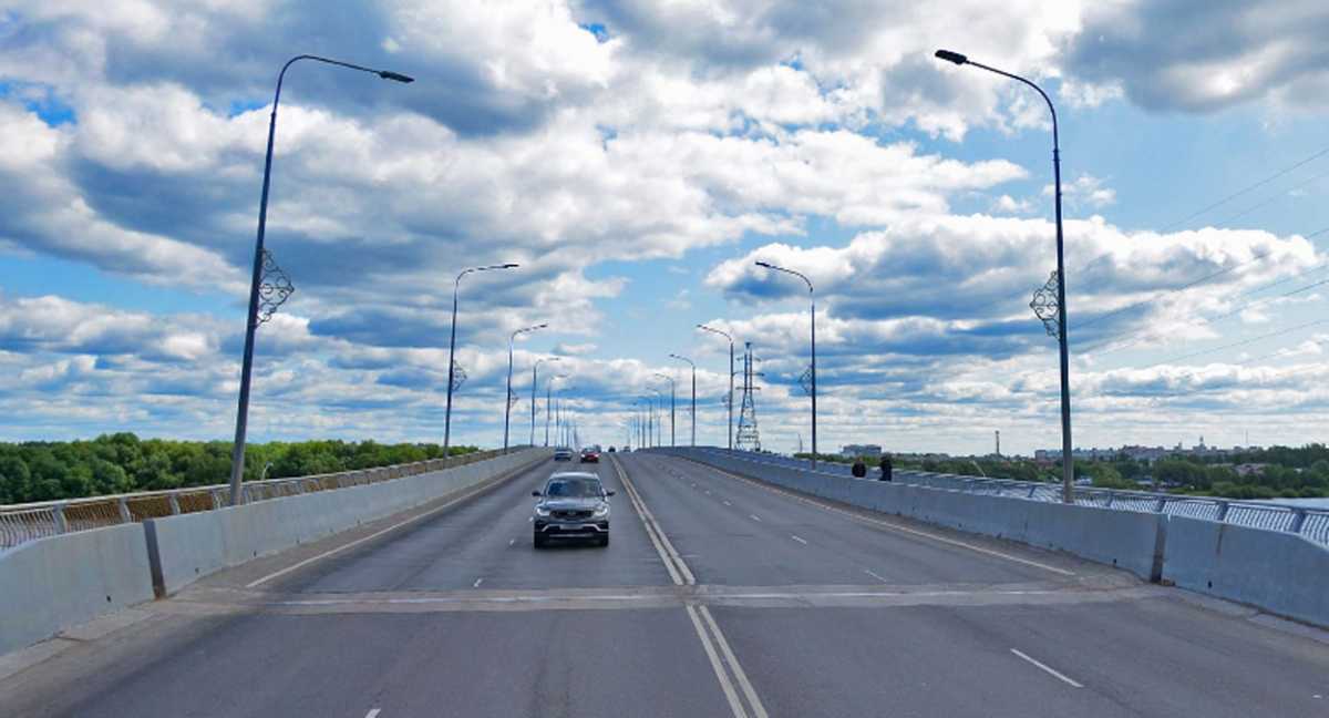 Ремонт Колмовского моста в Великом Новгороде отложен из-за погоды