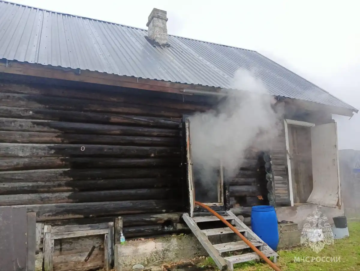 Причину пожара устанавливают органы дознания.