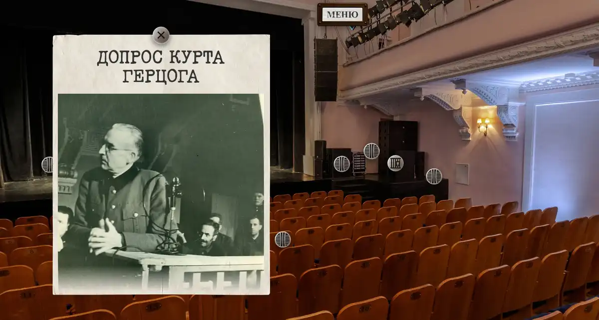 «МэшРумТур» воссоздал судебный процесс 1947 года и создал цифровую панораму Новгородской областной ф