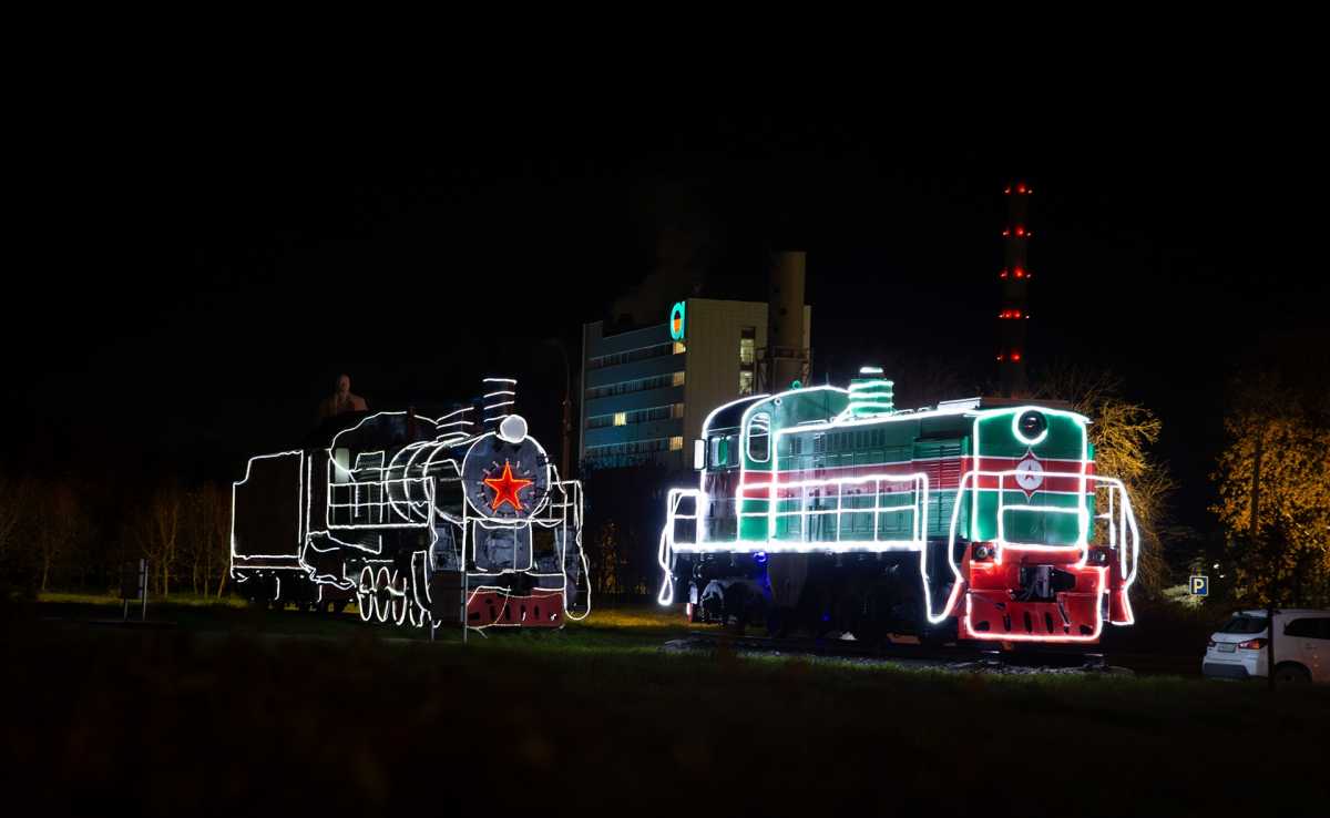 Cоветский маневровый тепловоз ТГМ4-1251 в 2025 году стал памятником.