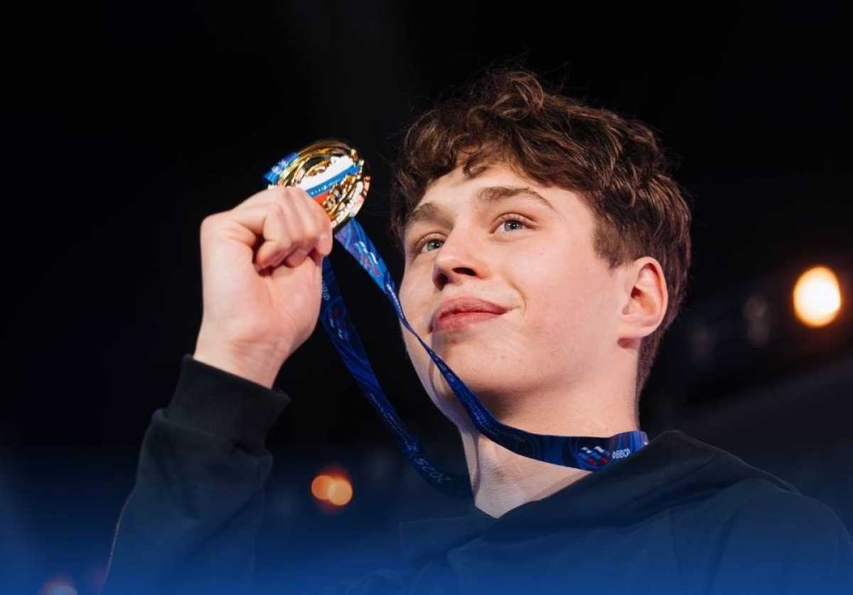 Егор Бабинич тренируется под руководством Елены Ивановой.