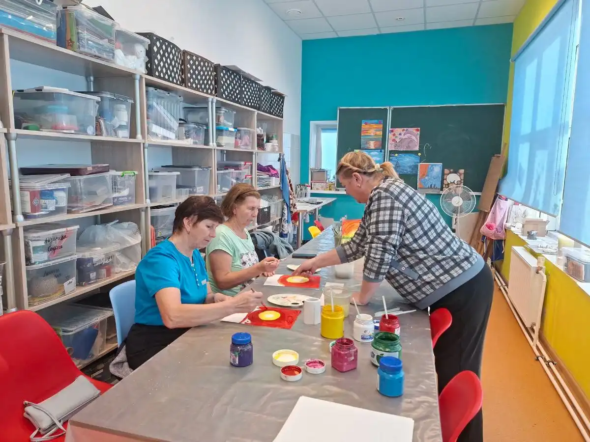 Для участников программы «Активное долголетие» организовали мастер-классы.