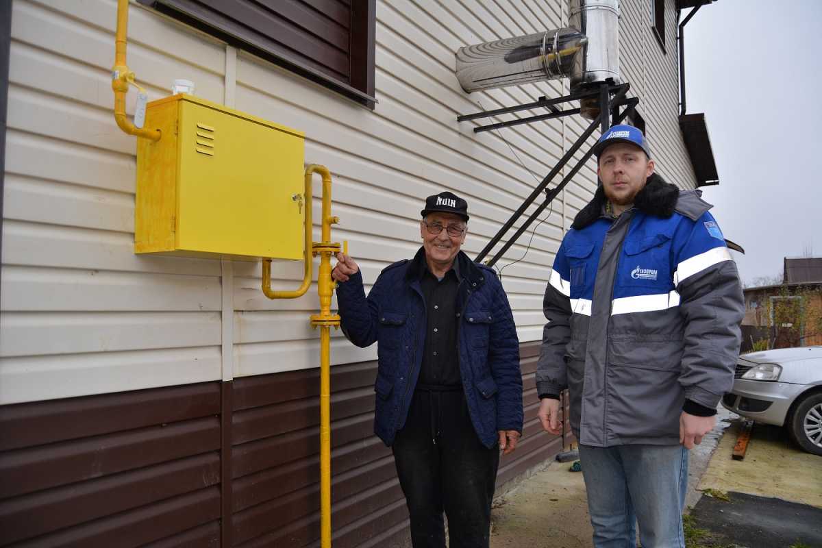 С собственниками домов в Сперанской Мызе заключили 25 договоров на газификацию.