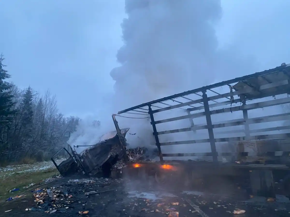 На место ДТП выехал начальник Управления Госавтоинспекции УМВД России по Новгородской области полков