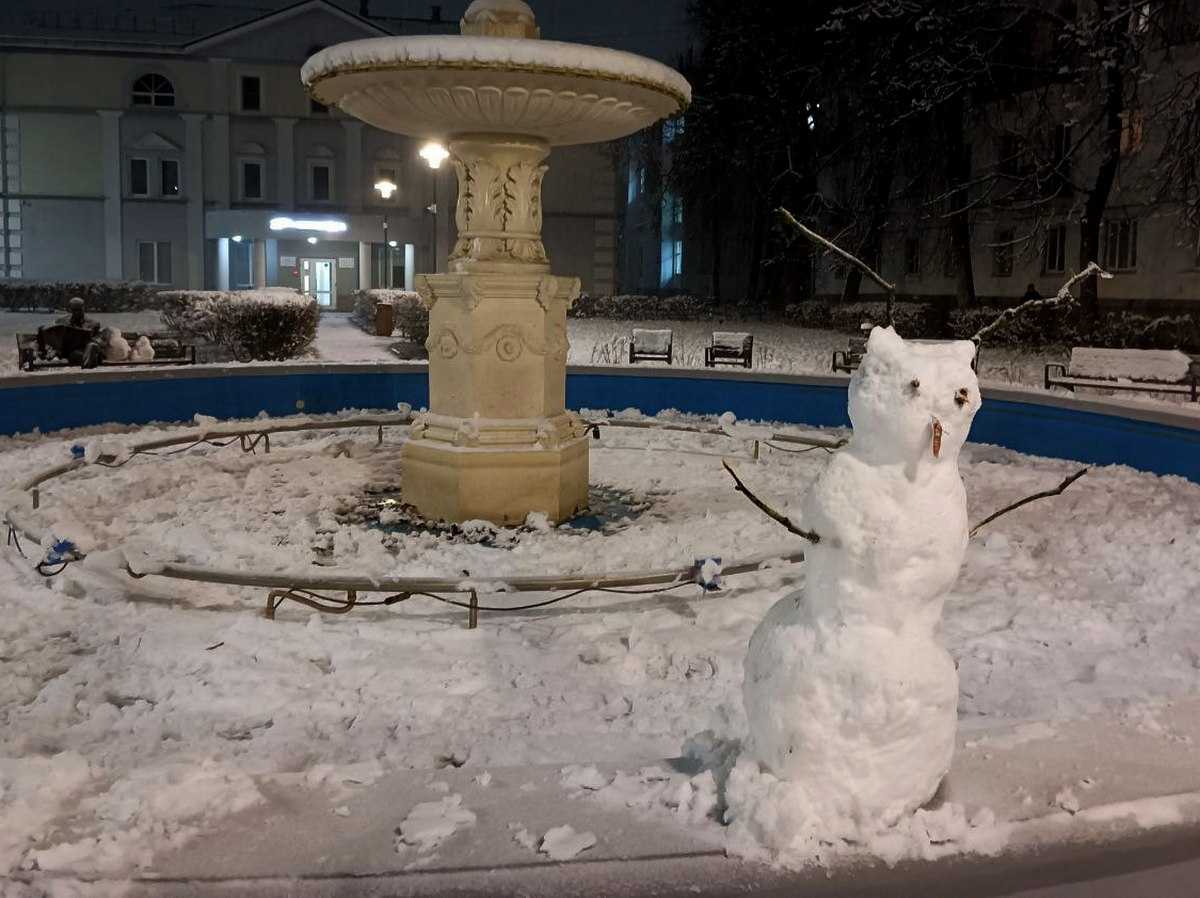 В субботу в регионе ещё будет идти мокрый снег.