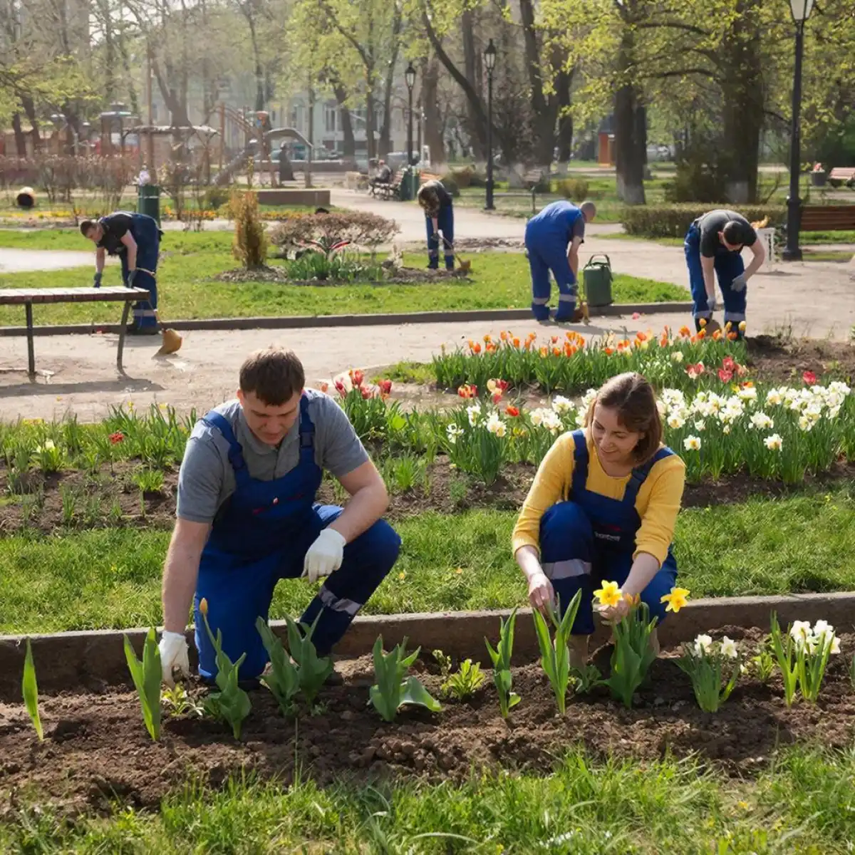 В период участия в общественных работах граждане получают заработную плату от работодателя.