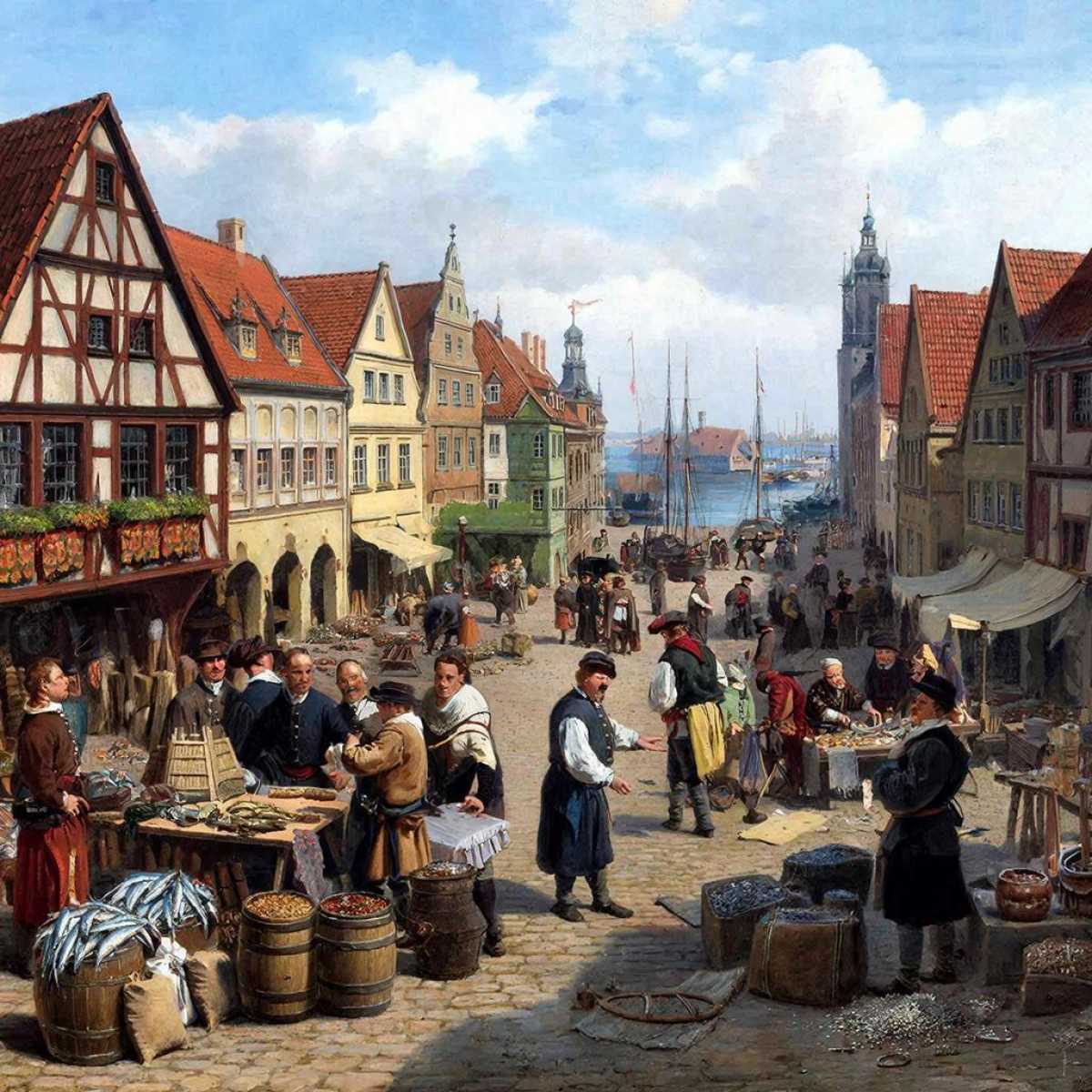 Источниками для исследования стали документы ганзейского и ливонского происхождения.