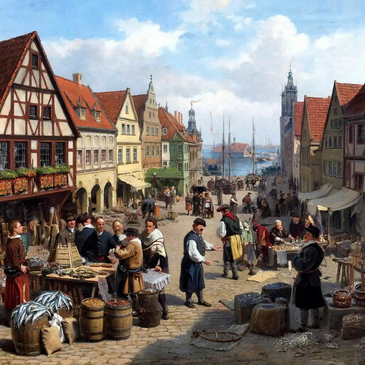 Источниками для исследования стали документы ганзейского и ливонского происхождения.