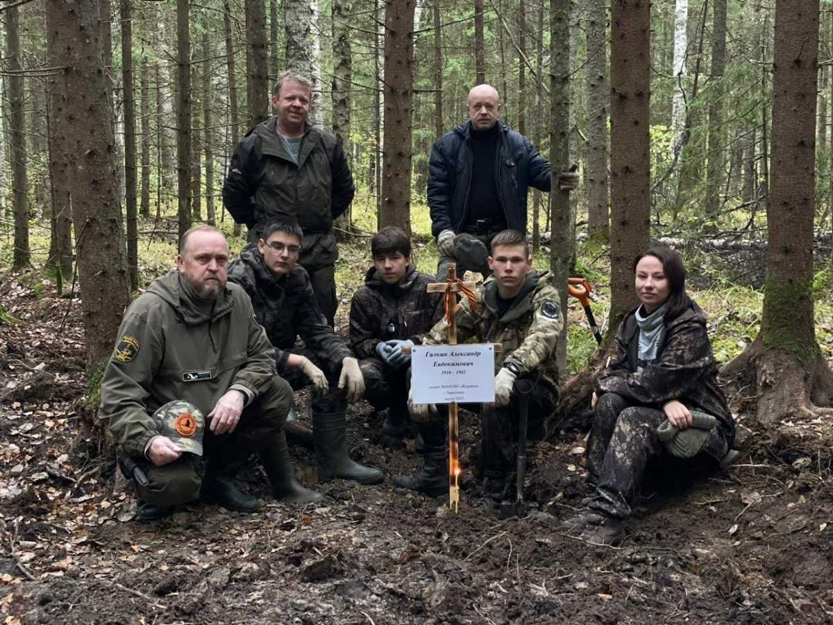 Во время проведения поисковых работ отрядом «Журавли» возле урочища Большие Дубовицы были обнаружены