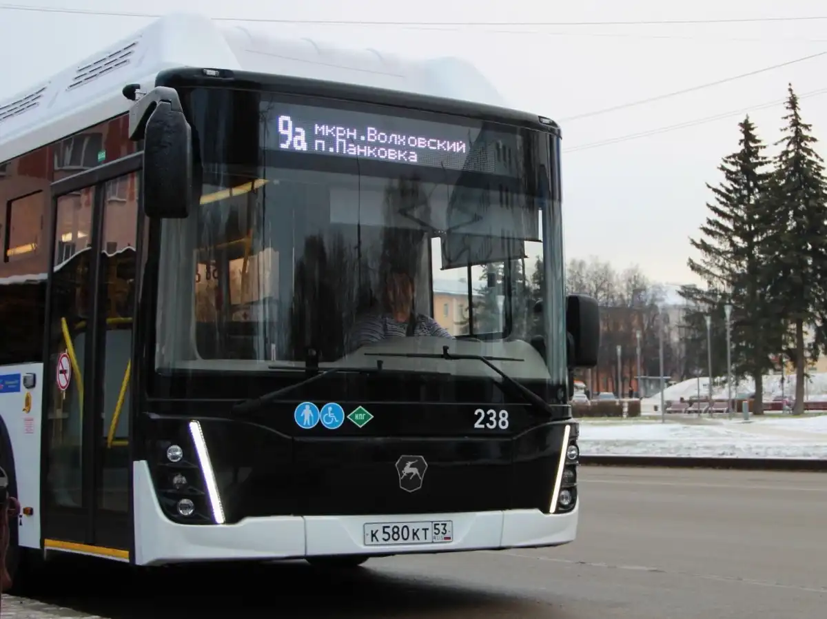 Городская транспортная сеть Великого Новгорода состоит из 43 автобусных и трех троллейбусных маршрутов.