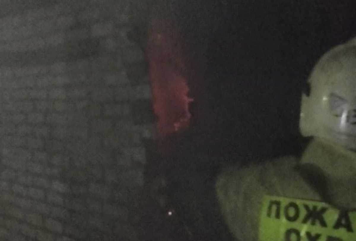 При пожаре никто не погиб и не пострадал.