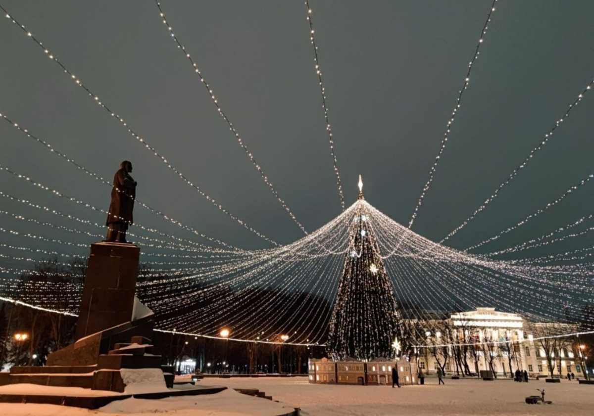 Для бизнесменов, желающих принять участие в «Новогоднем торге», подготовили 20 торговых домиков.