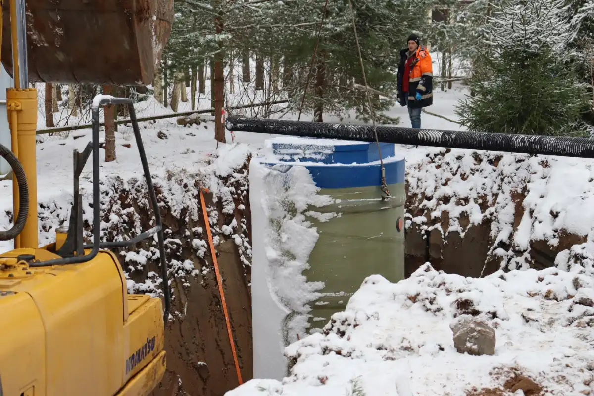 Строительство сетей идёт по графику.