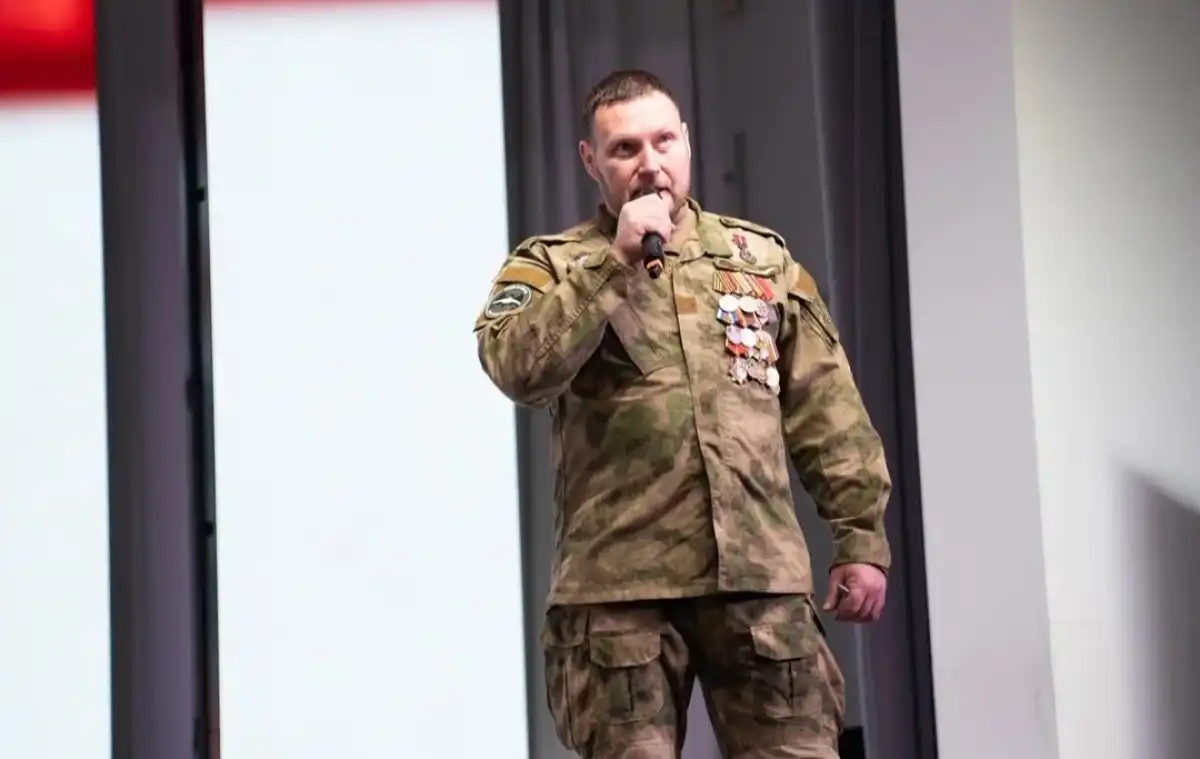 Андрей Павлов рассказал ребятам, как важно быть смелым и целеустремлённым.