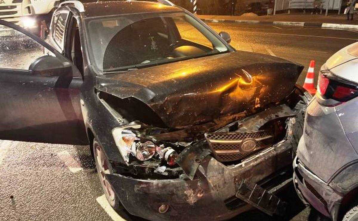 В ДТП пострадал 40-летний водитель «Кии».