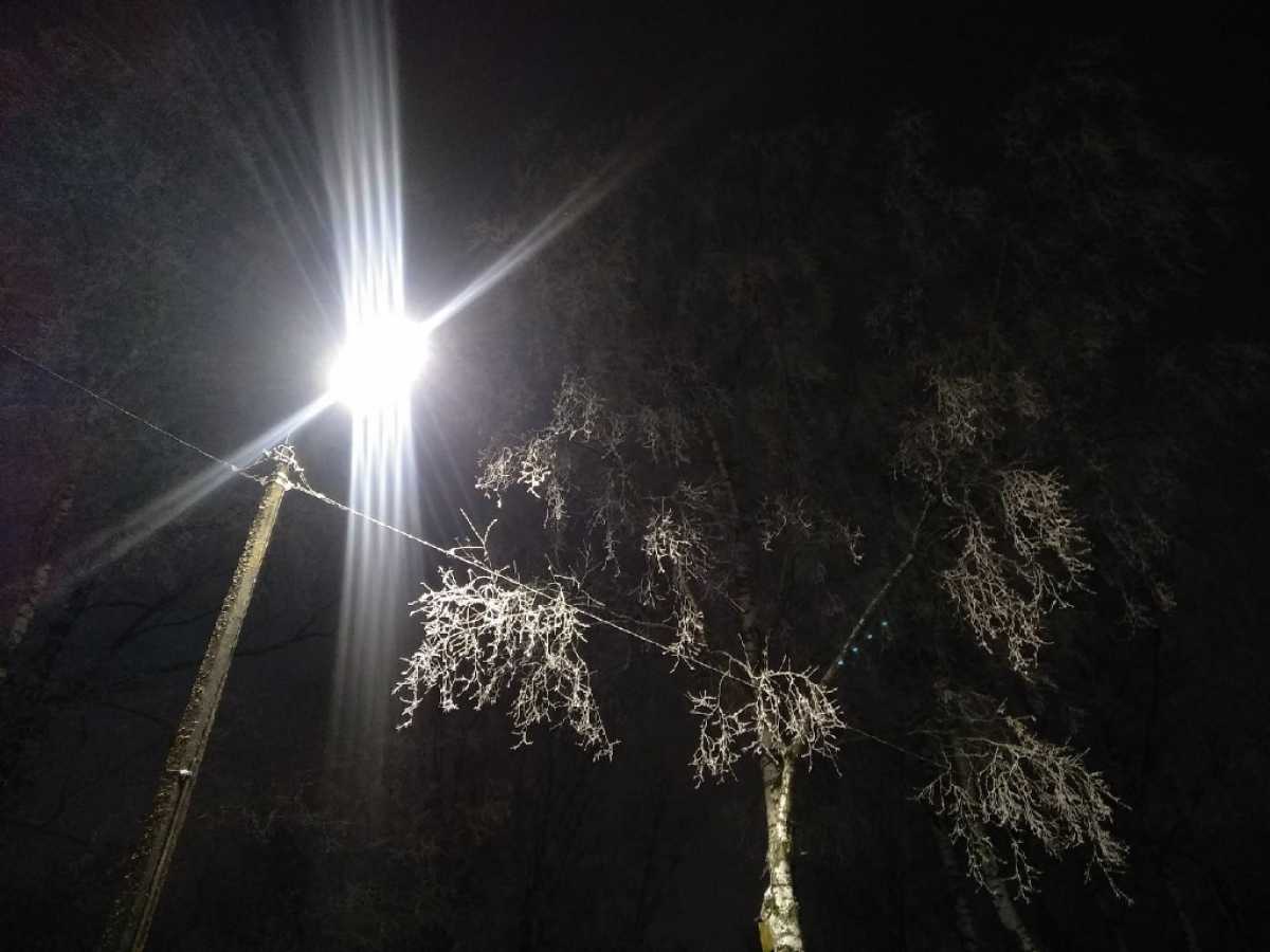 Уличного освещения не будет ориентировочно до 15 января 2026 года.