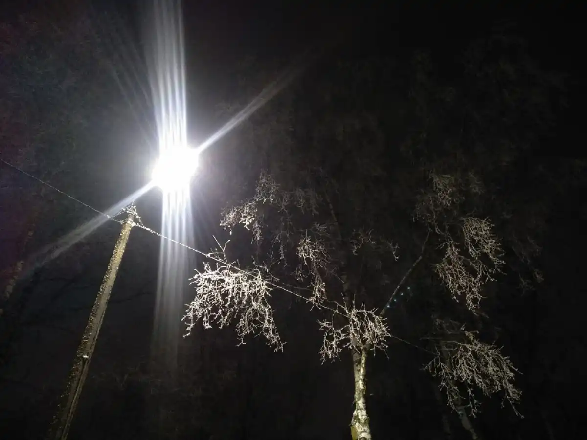 Уличного освещения не будет ориентировочно до 15 января 2026 года.