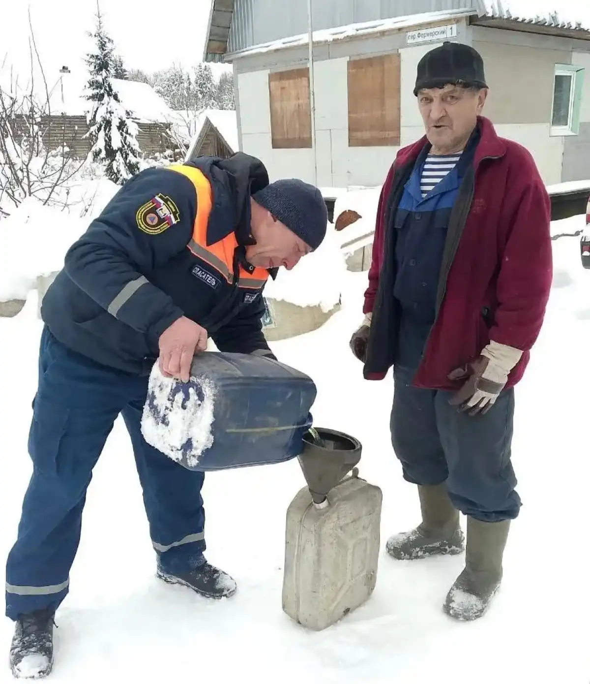 Жители получили необходимую помощь в условиях перебоев с электроснабжением.