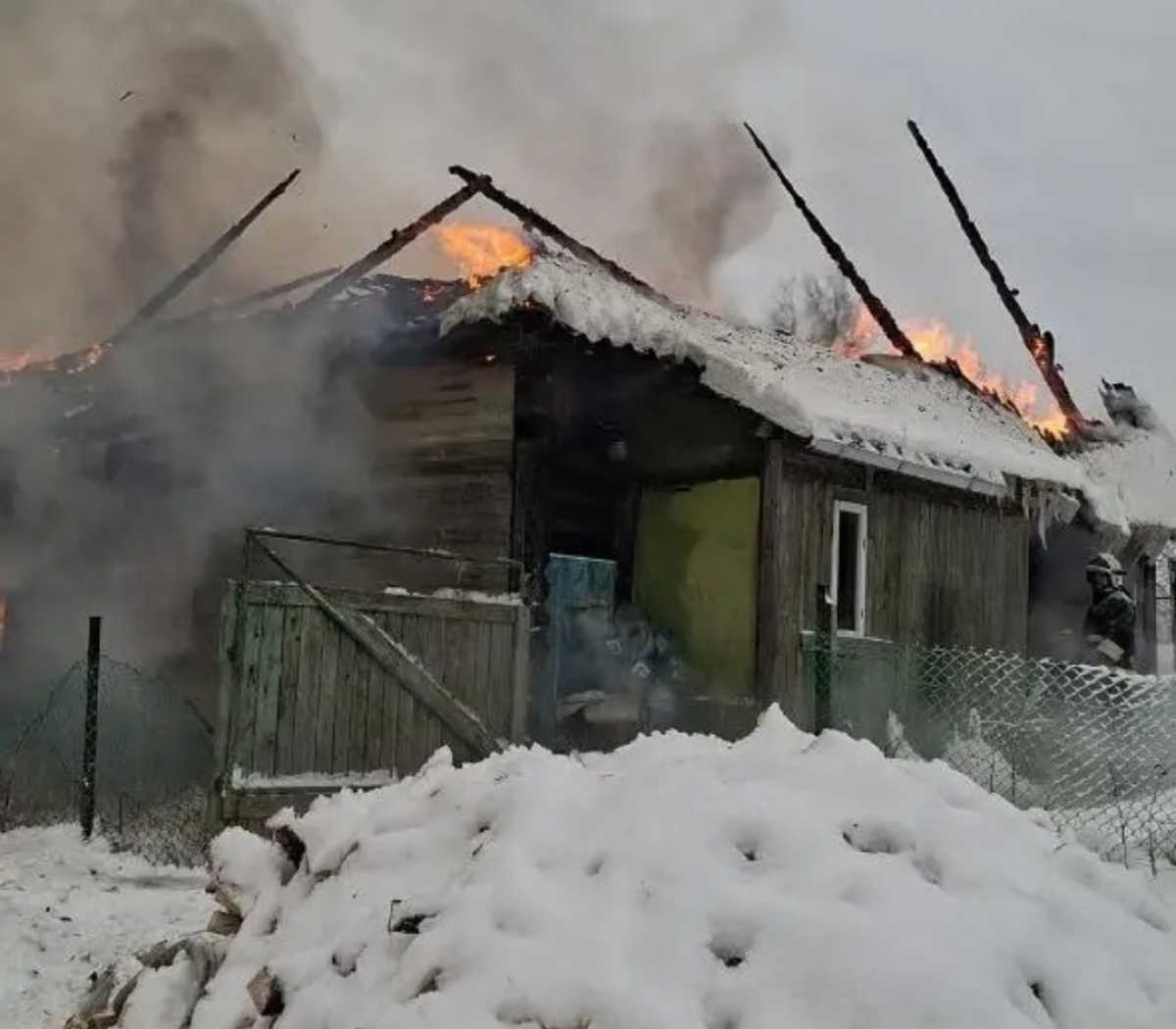 В результате пожара никто не пострадал.