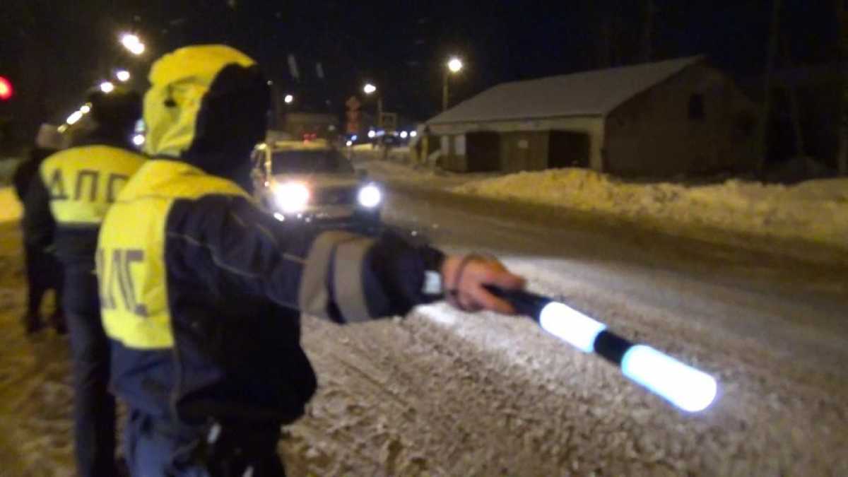 За новогодние каникулы в регионе задержали 77 пьяных водителей.