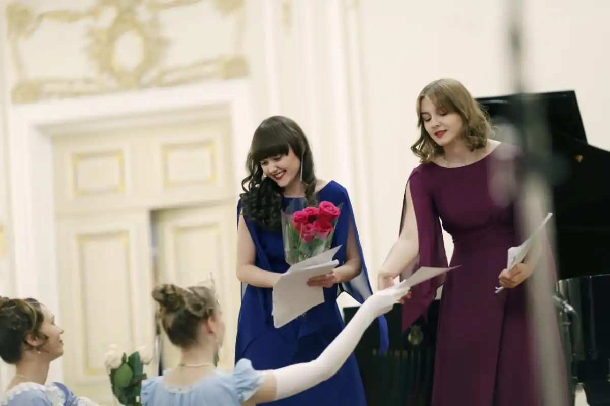 На фото Полина Карелина (Москва) и Анна Суслина (Екатеринбург).