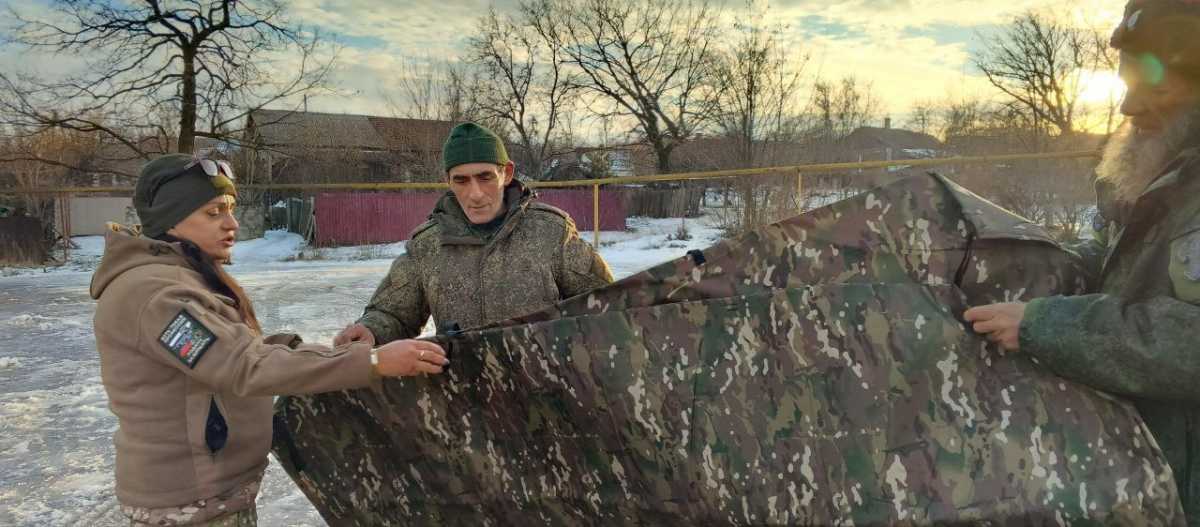 Ольга Борисова посетила подразделения в ЛНР и ДНР.