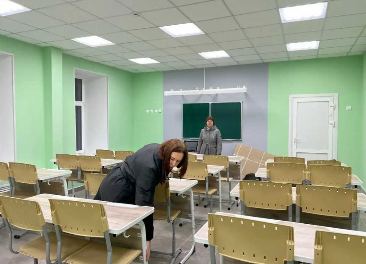 Второй этап капитального ремонта в школе проведут летом 2026 года.