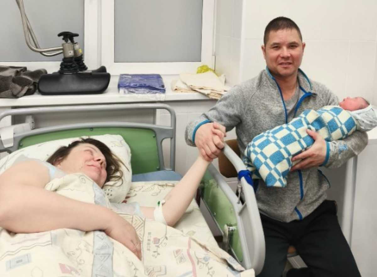 Это уже пятый малыш в семье Екатерины и Романа. Роды были партнёрскими.