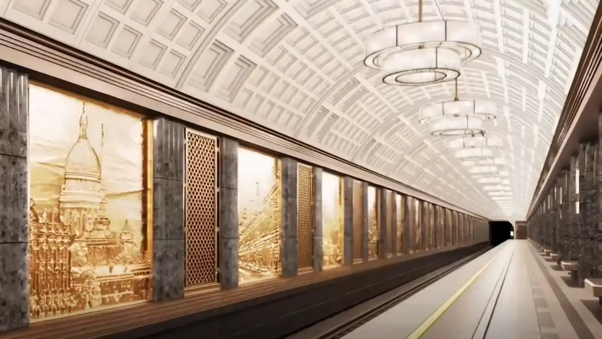 Панно с панорамами городов, связанных с жизнью писателя, установят на путевых стенах.