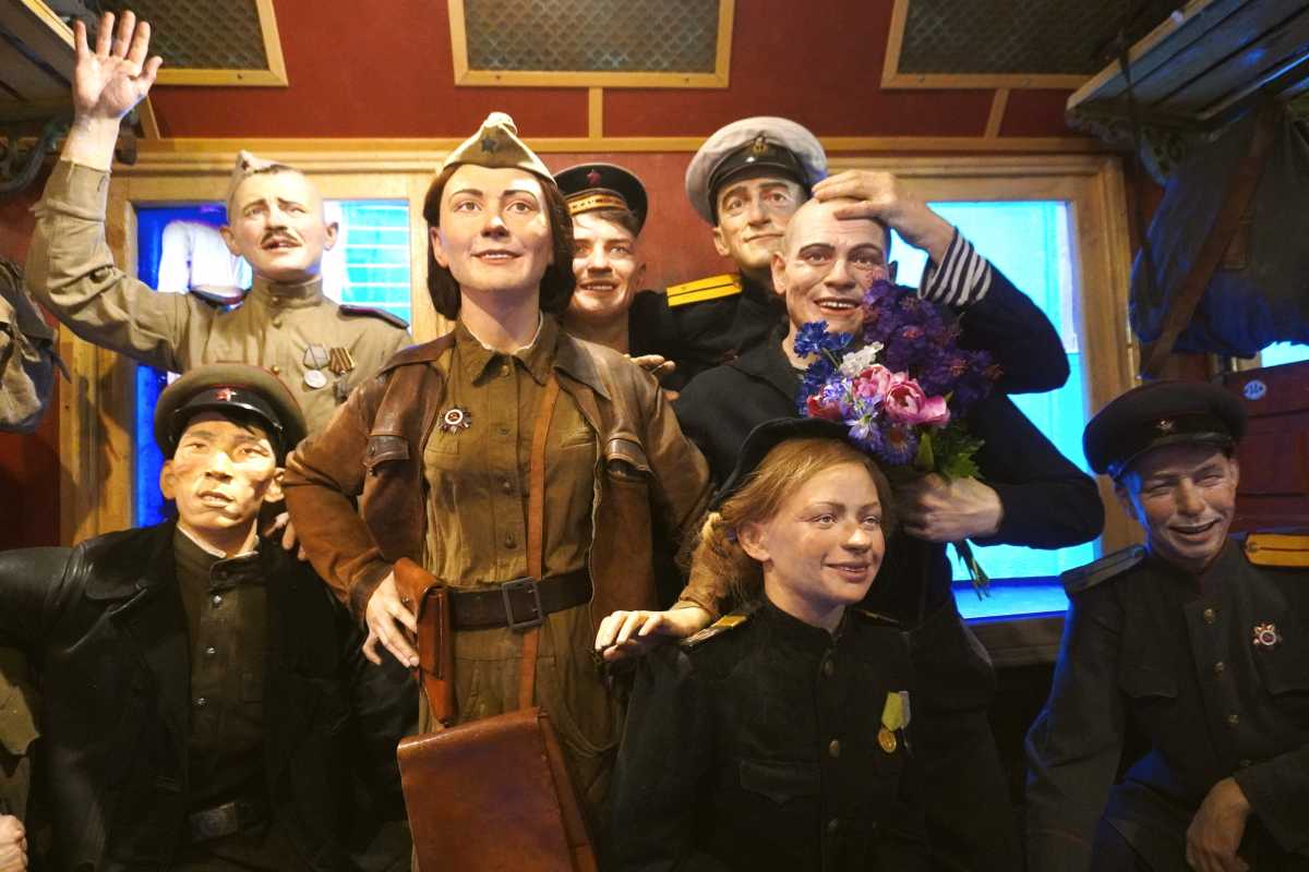 Экспозиция каждого вагона «Поезда Победы» отражает определённый период или тему Великой Отечественной войны.