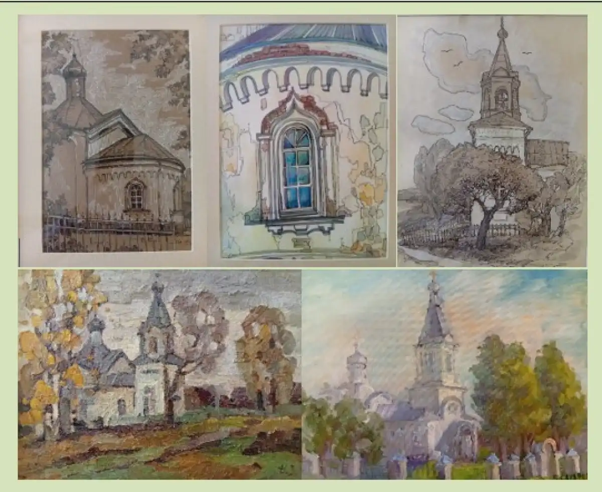 Все картины переданы в дар протоиерею Александру Фролову, обрамлены в мастерской Виктора Куракина.