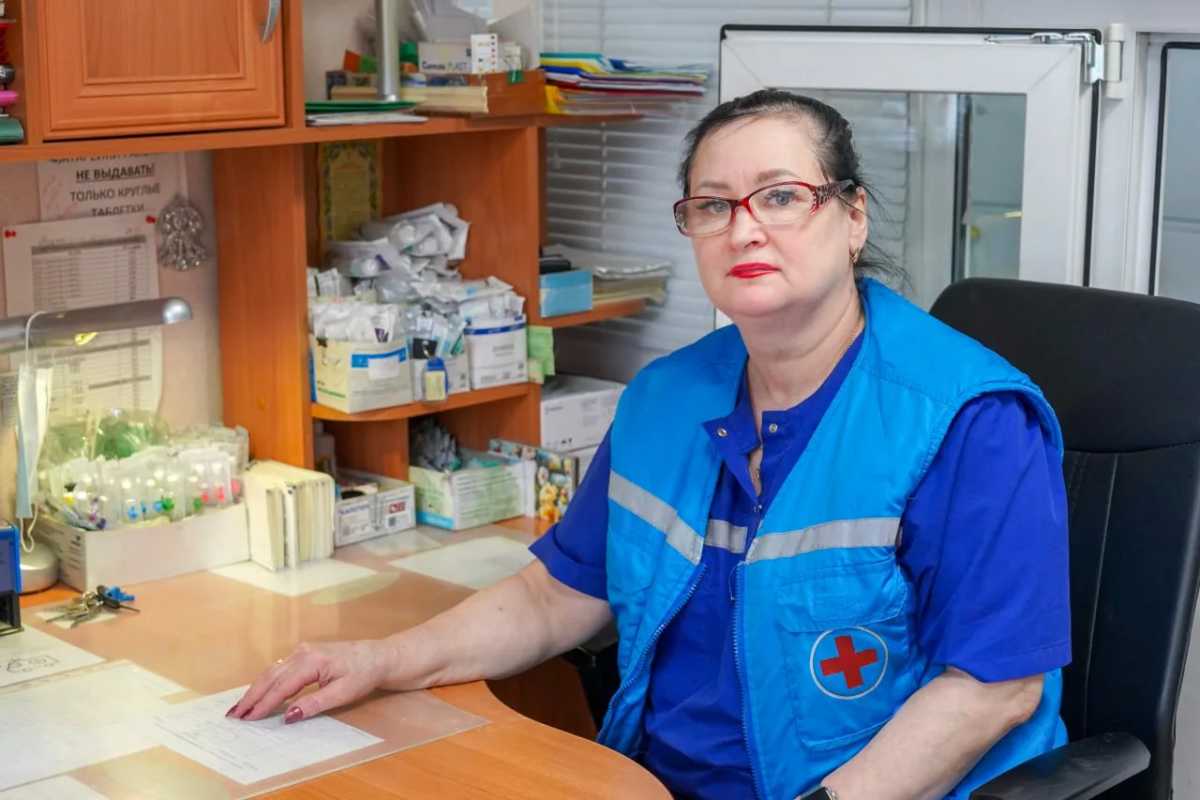 Сейчас Татьяна Абросова – фельдшер кабинета по подготовке медицинских укладок.