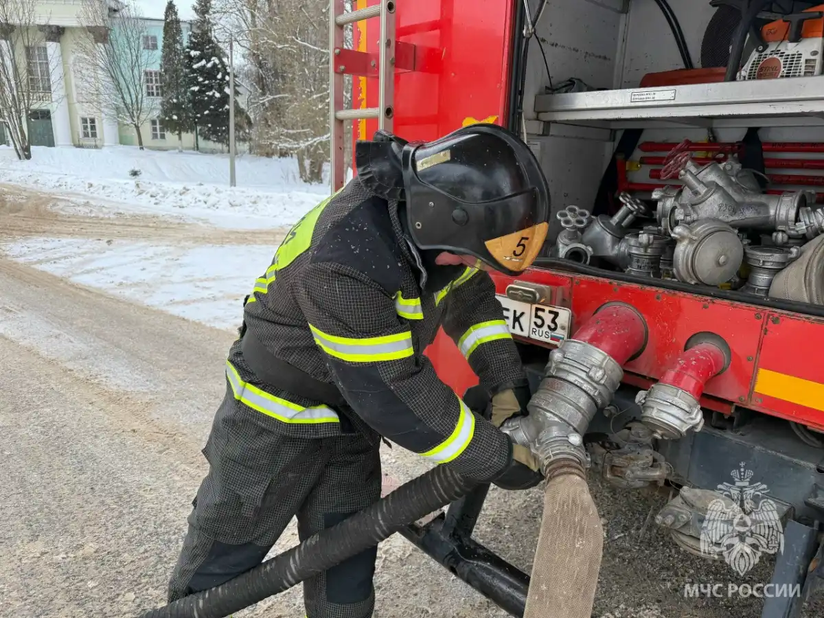 Причину пожара устанавливают органы дознания.