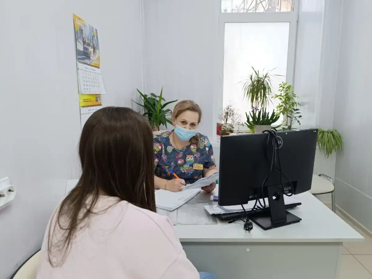 Обследование можно проти в отделении диспансеризации клиники № 2.