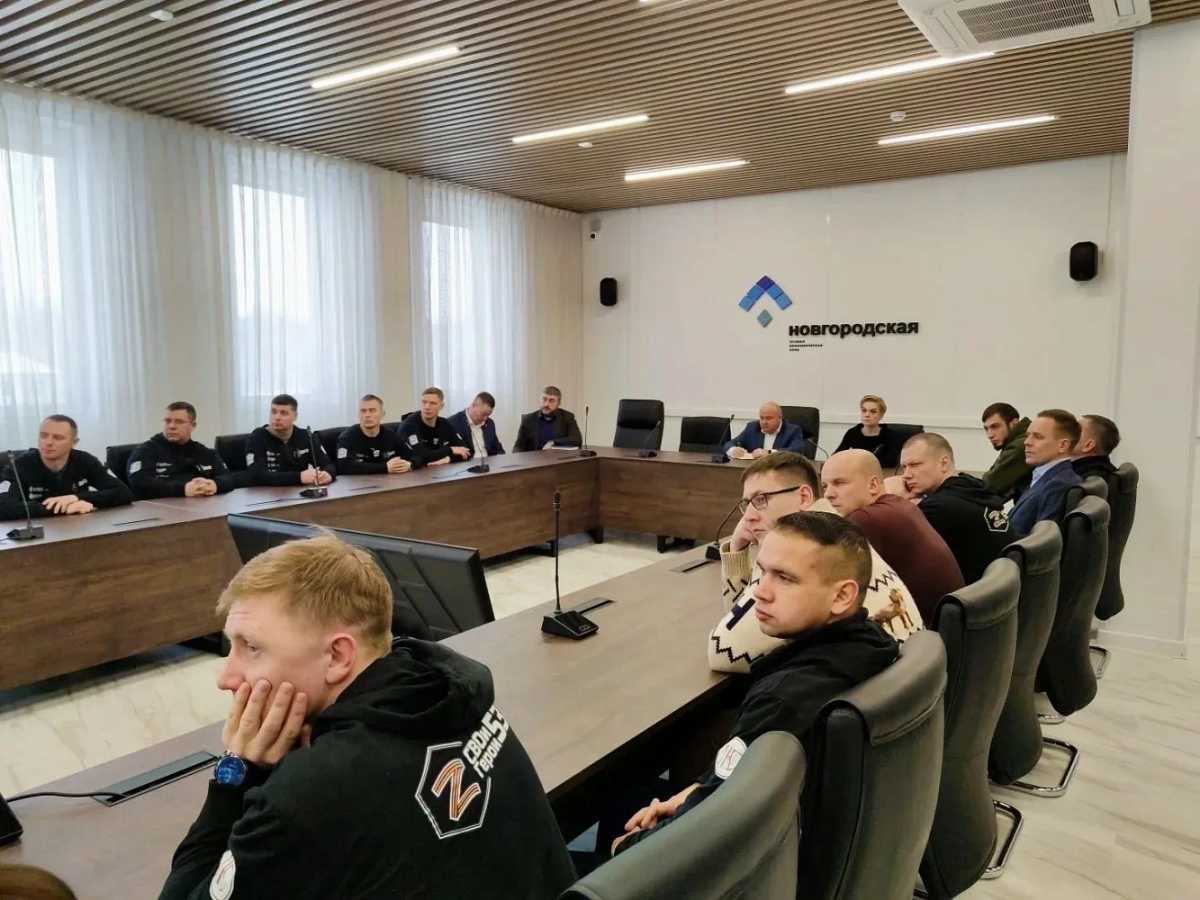 Участники программы «СВОи Герои 53» при содействии регионального министерства инвестиционной политики посетили особую экономическую зону «Новгородская».