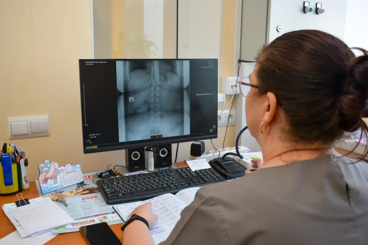 Лучевая нагрузка на современном рентген-аппарате значительно ниже.