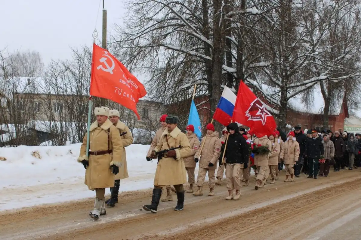 Вчера в Демянске прошли памятные мероприятия, посвящённые 83-летию освобождения от немецкой оккупации.