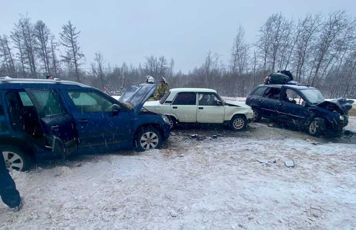 Причины и обстоятельства автоаварии выясняются.