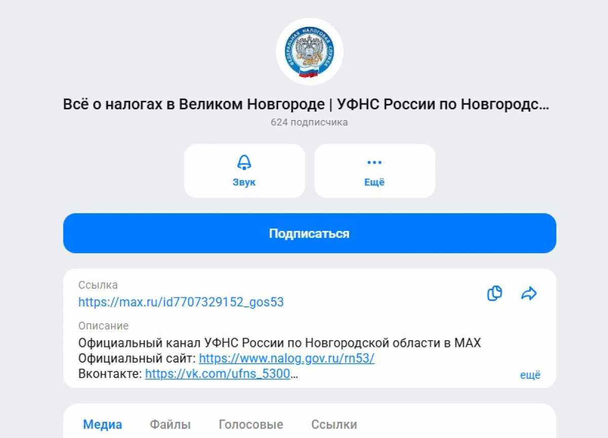 В канале можно найти фотоотчёты и видеосюжеты по различным направлениям деятельности налоговой службы.