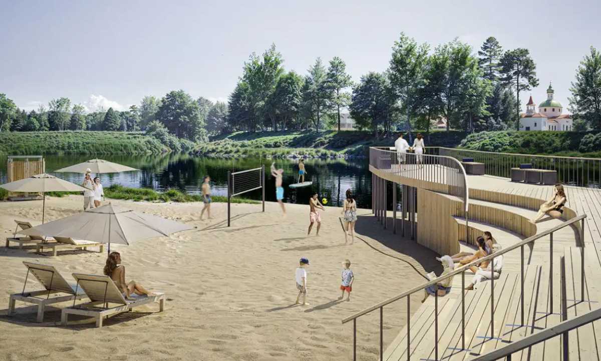 На благоустройство набережной выделили 74,9 млн рублей.