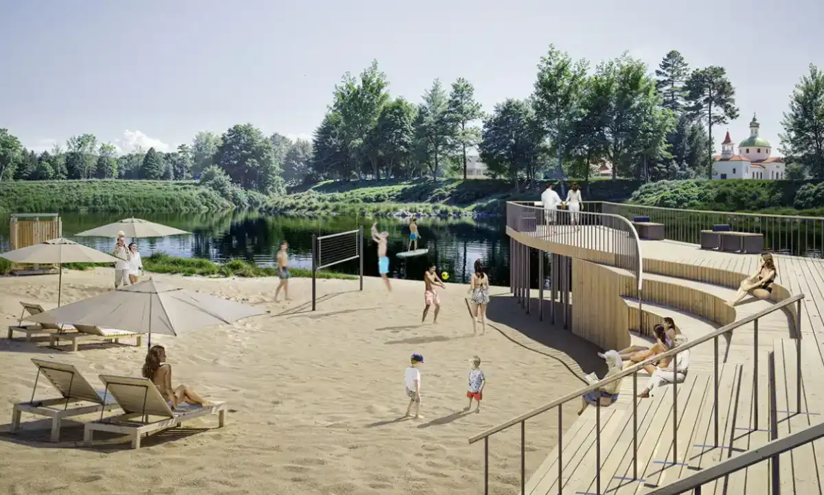 На благоустройство набережной выделили 74,9 млн рублей.