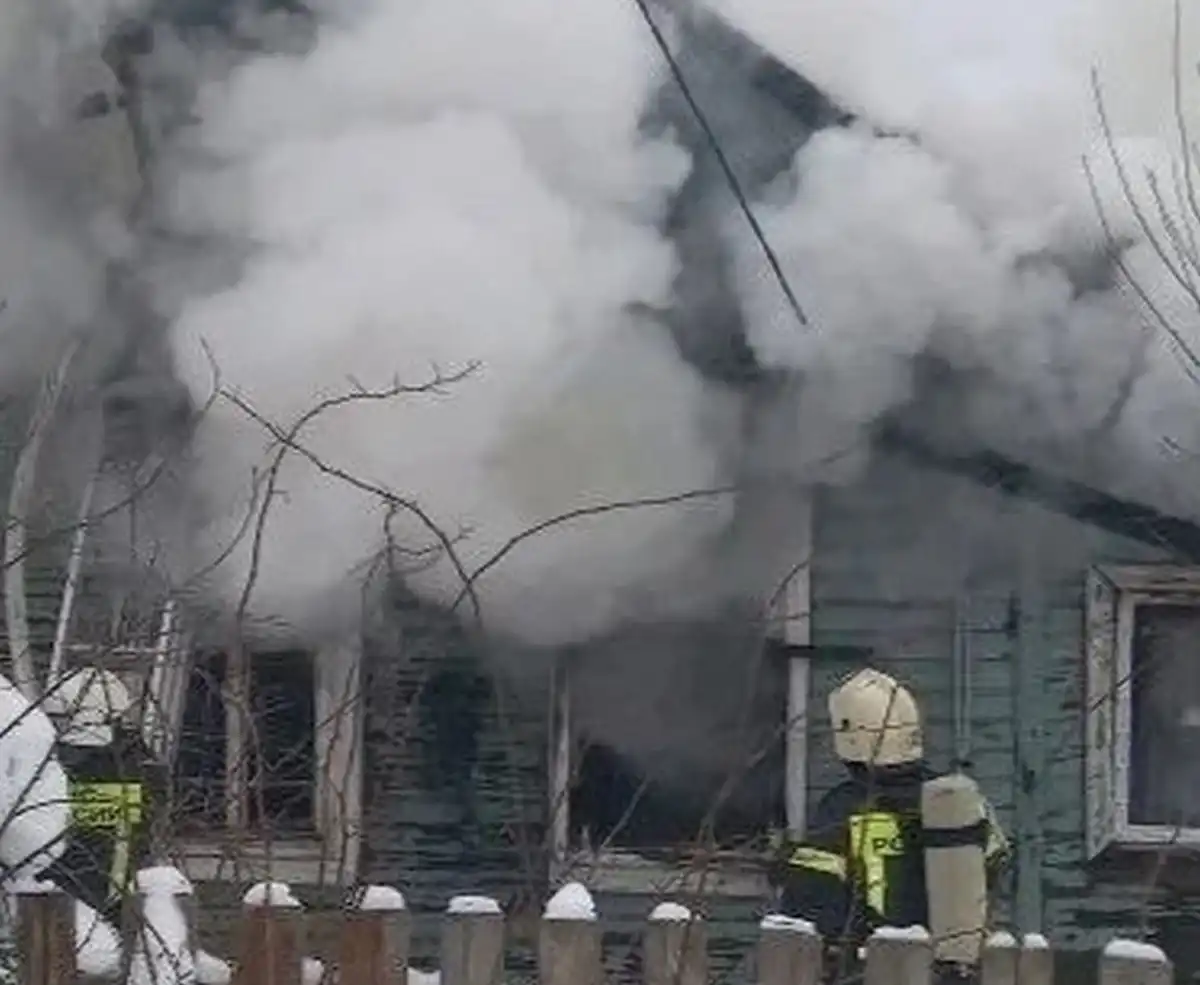 На пожаре никто не пострадал.