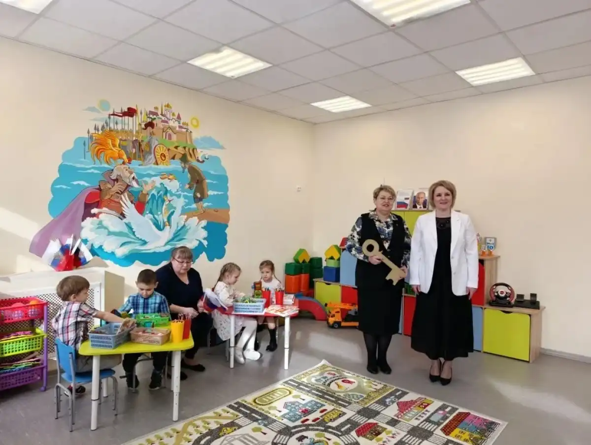 Детский сад в Ермолине посещают 110 ребят.