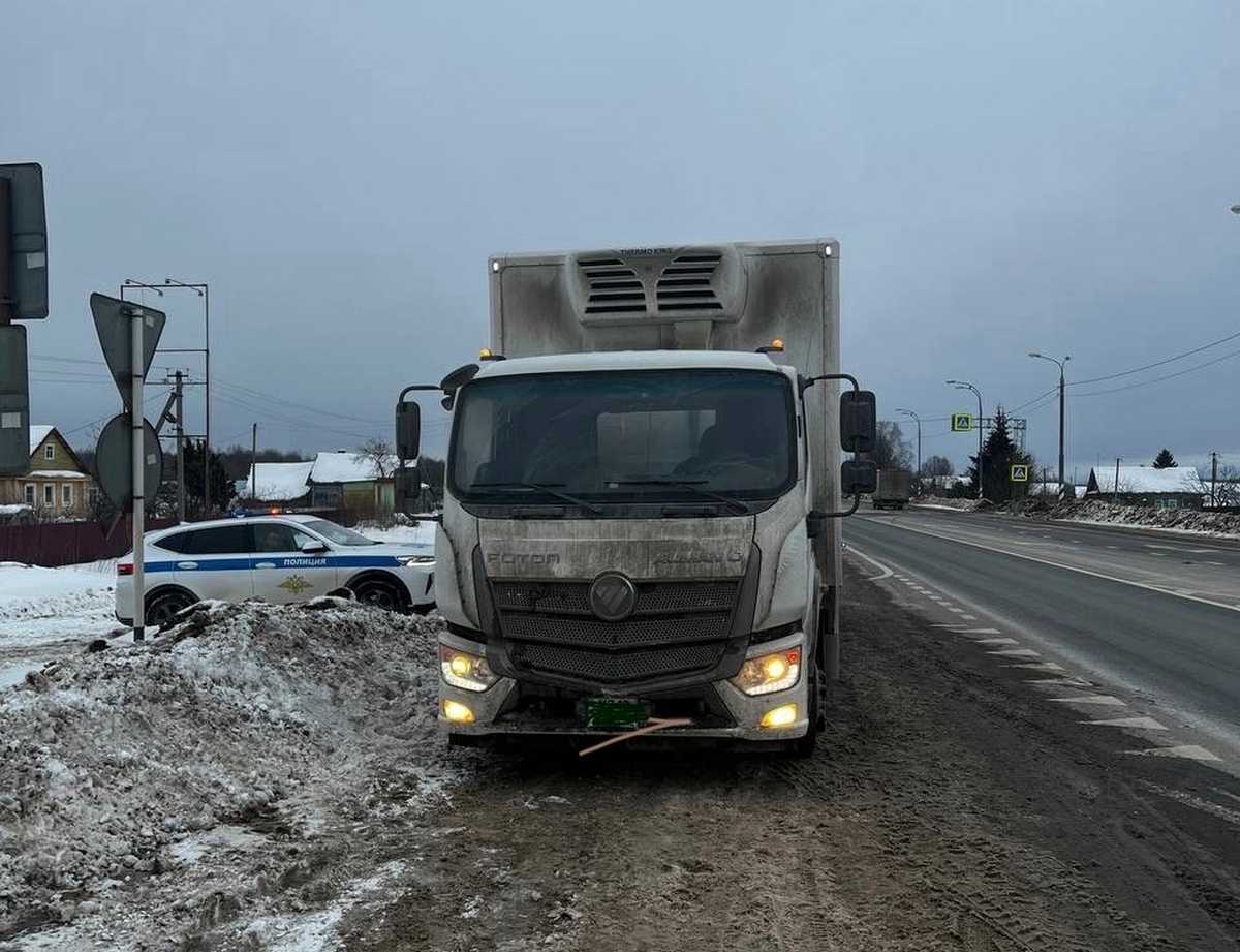 Грузовик с фармацевтической продукцией поместили на штрафстоянку.