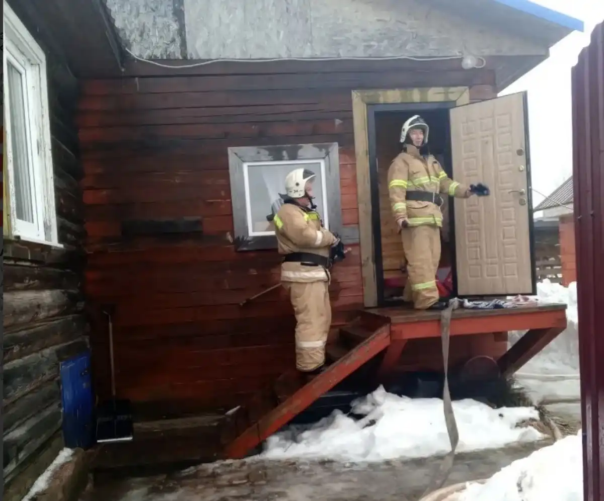 Причину пожара устанавливают органы дознания.