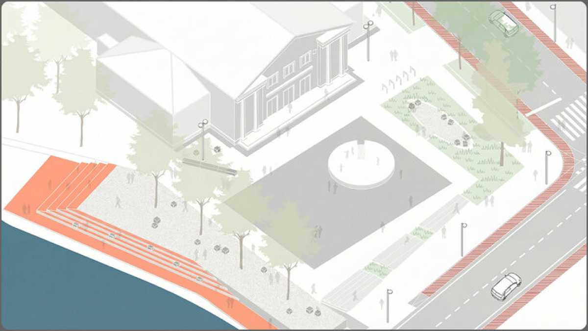 Пространство перед киноцентром в Старой Руссе хотят сделать удобным для активного отдыха, различных мероприятий и превратить его в новую точку притяжения для молодёжи.