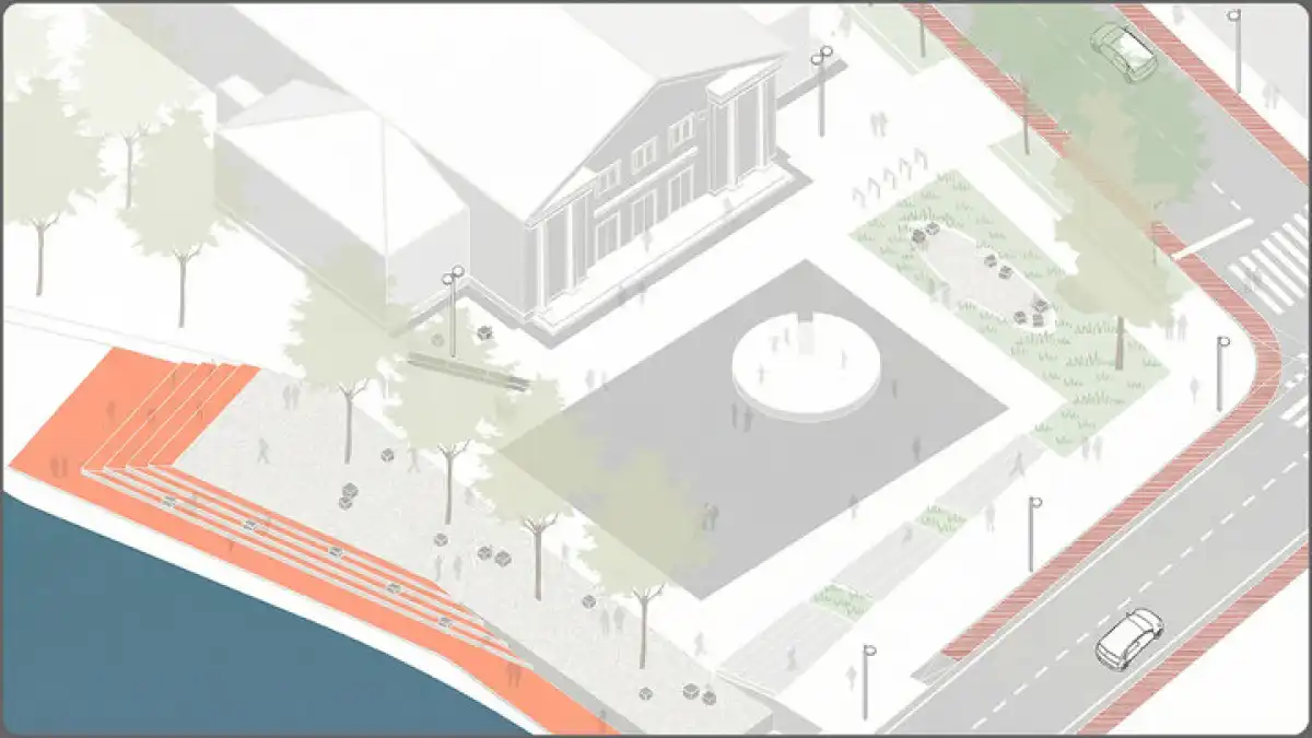 Пространство перед киноцентром в Старой Руссе хотят сделать удобным для активного отдыха, различных мероприятий и превратить его в новую точку притяжения для молодёжи.