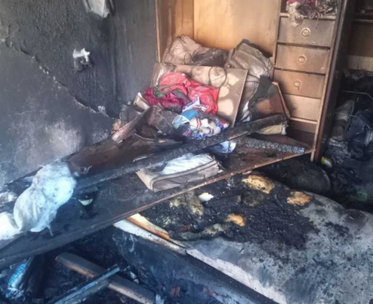 Причину пожара устанавливают органы дознания.